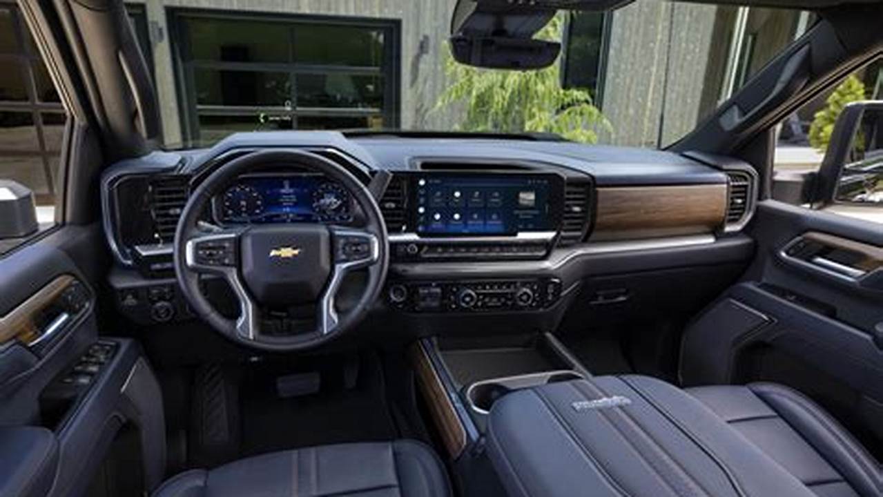 Today Gm Authority Is Giving You A Look At The Interior Colorways For The 2024 Chevy Silverado 1500 Pickup Across All Nine Of Its Available Trim Levels., 2024