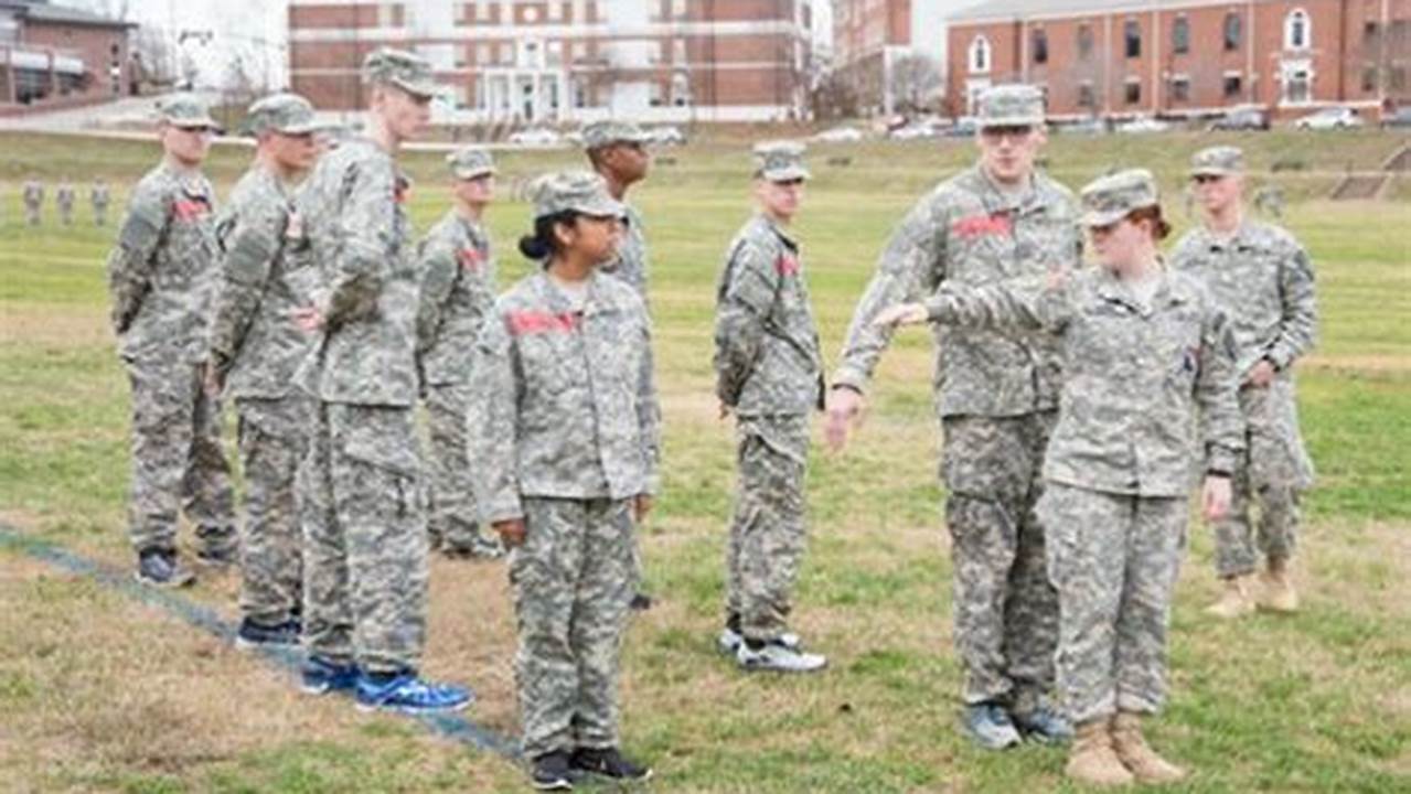 Today Is The First Day Of Frog Week, As Ung Helps Its Newest Cadets Transition To The Military Lifestyle., 2024