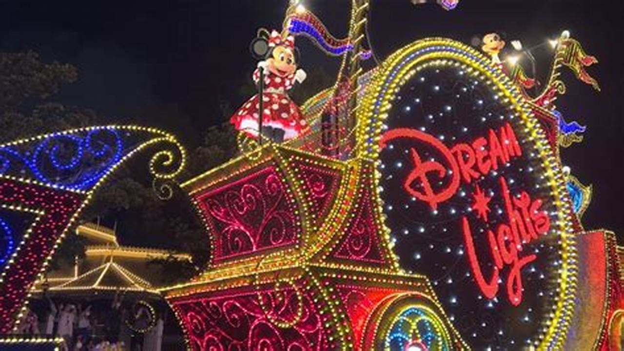 Tokyo Disneyland Electrical Parade Dreamlights 2024