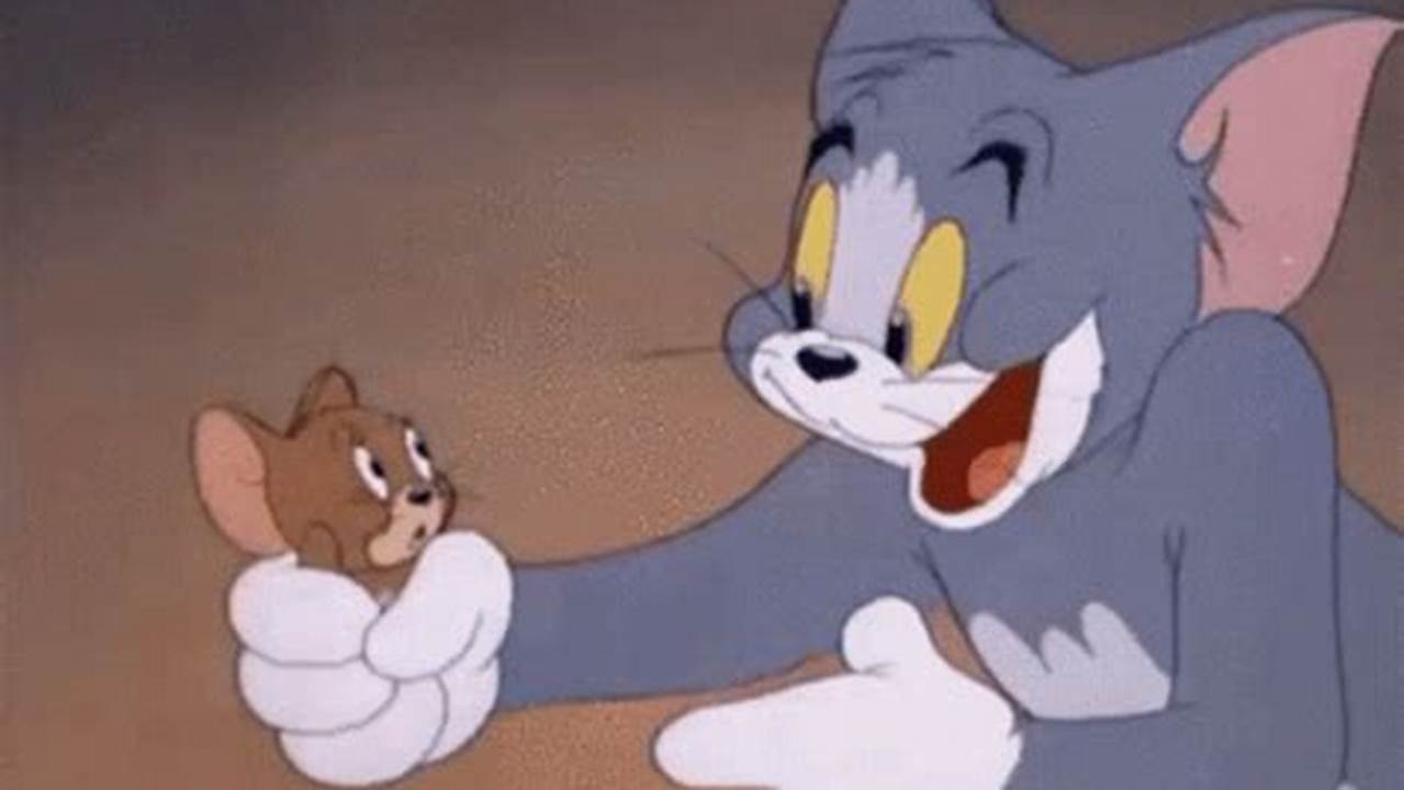 Tom And Jerry Happy Gif