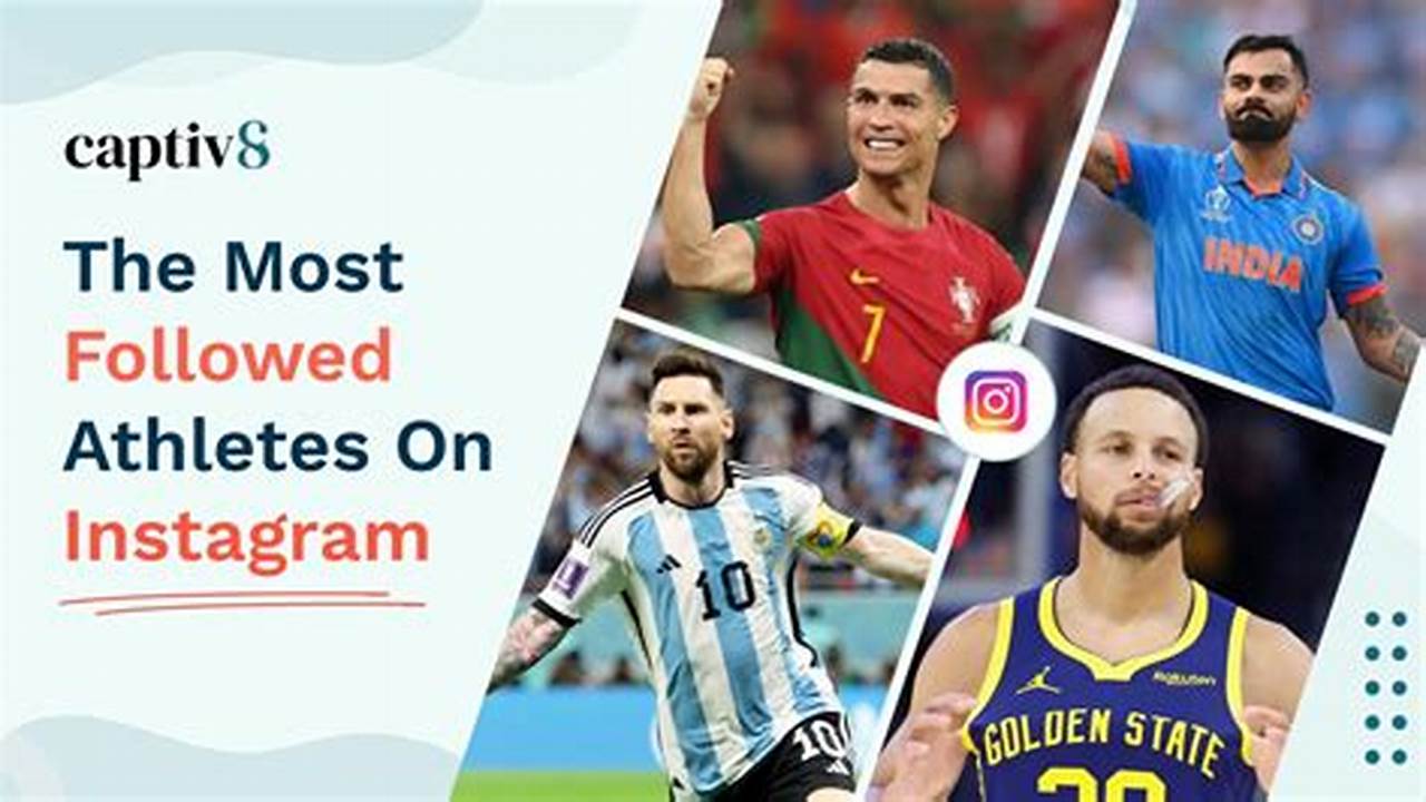 Top 10 Most Followed Athletes On Instagram 2024