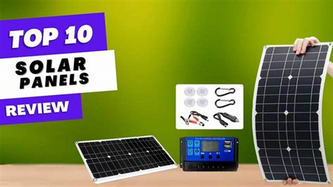 Top 10 Solar Panels 2024