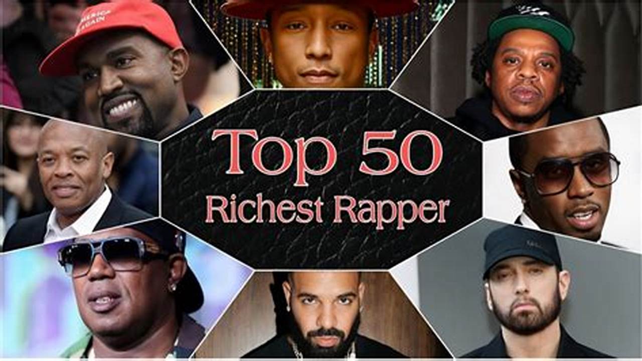 Top 20 Richest Rappers 2024