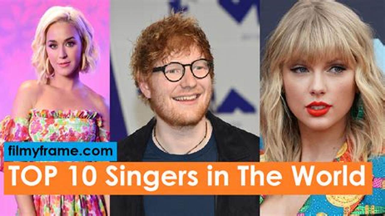 Top 200 Singers Of All Time 2024