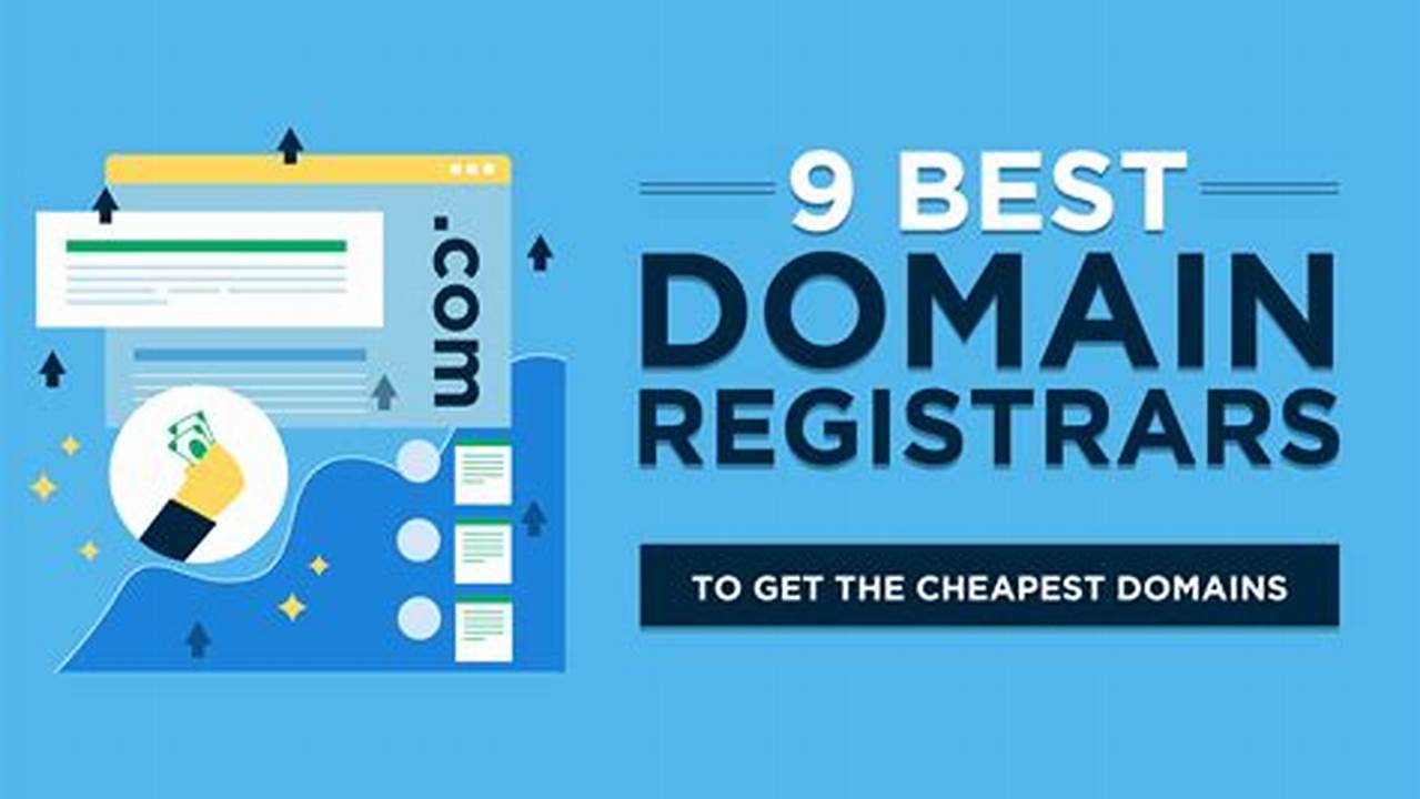 Top Domain Registrars 2024 Free