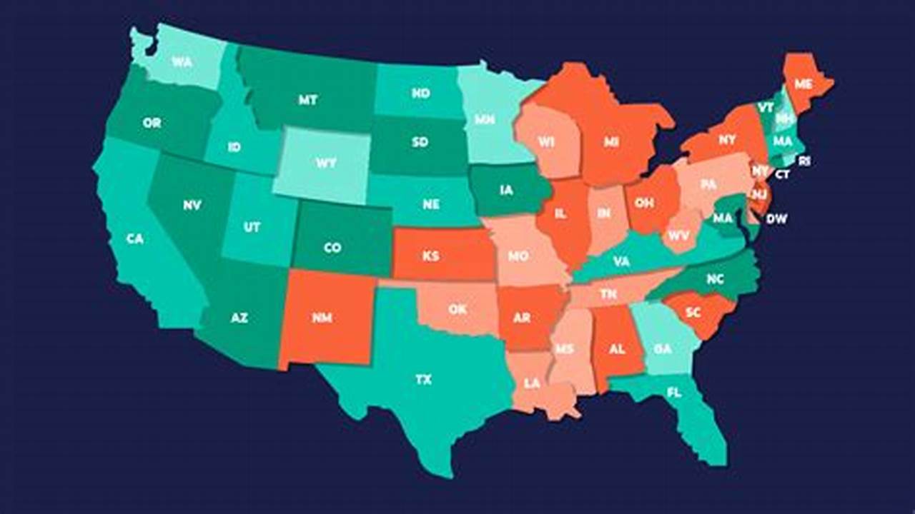 Top States For Business 2024 United States