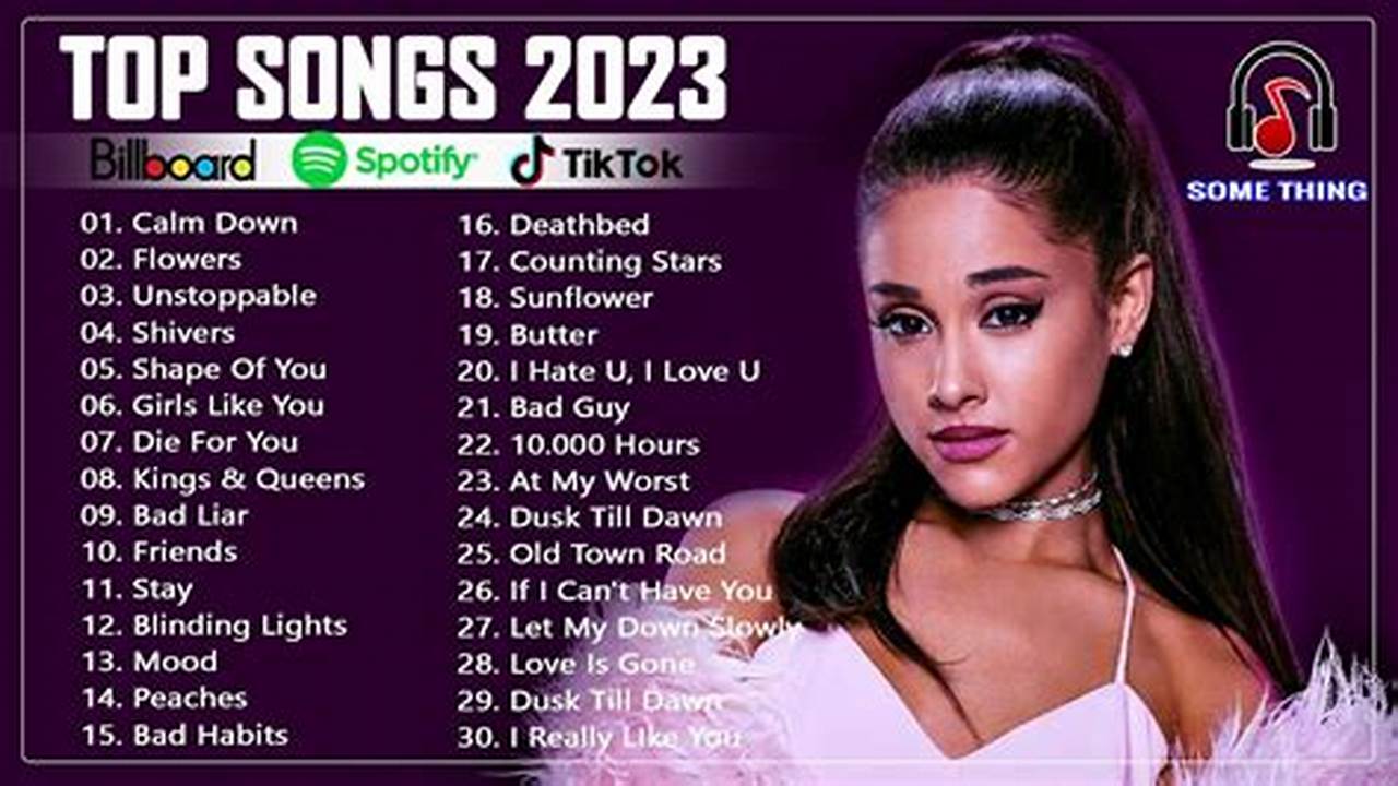 Top Ten Songs 2024