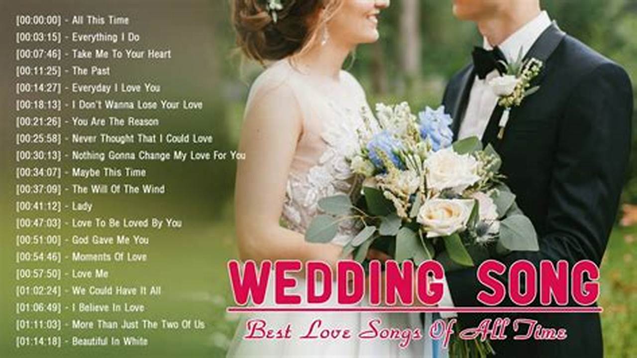 Top Wedding Songs 2024