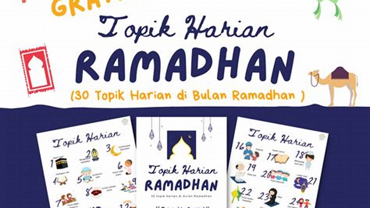 Topik, Ramadhan