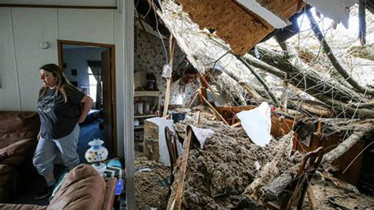 Tornadoes Ravage Ohio, Indiana, Kentucky;, 2024