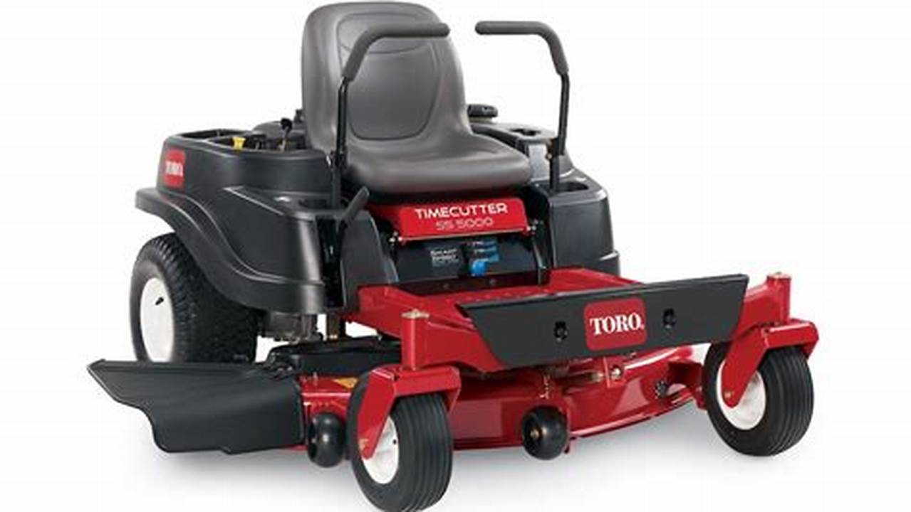 Discover the Secrets of Effortless Lawn Care with the Toro 50 Inch Zero Turn