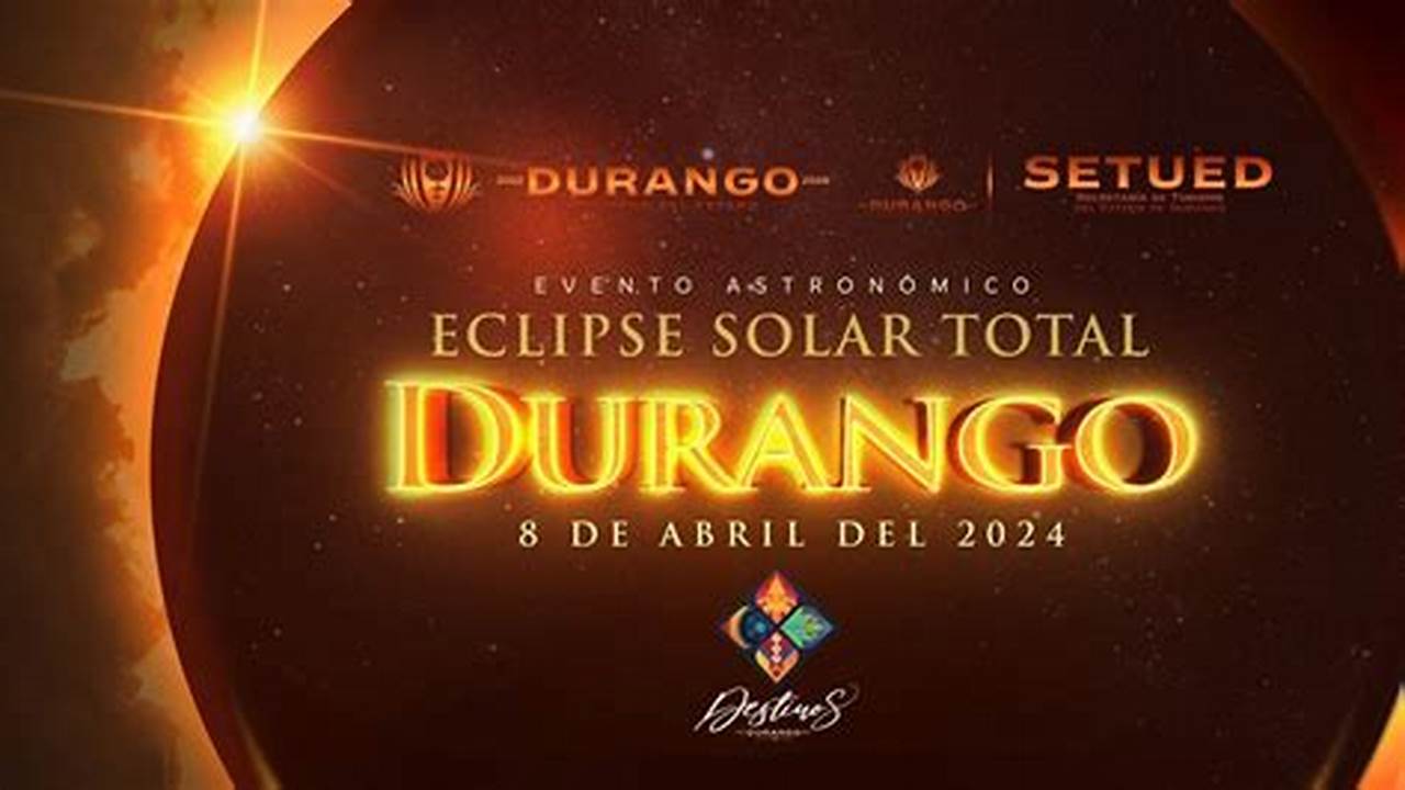 Total Solar Eclipse In Nazas, Durango., 2024