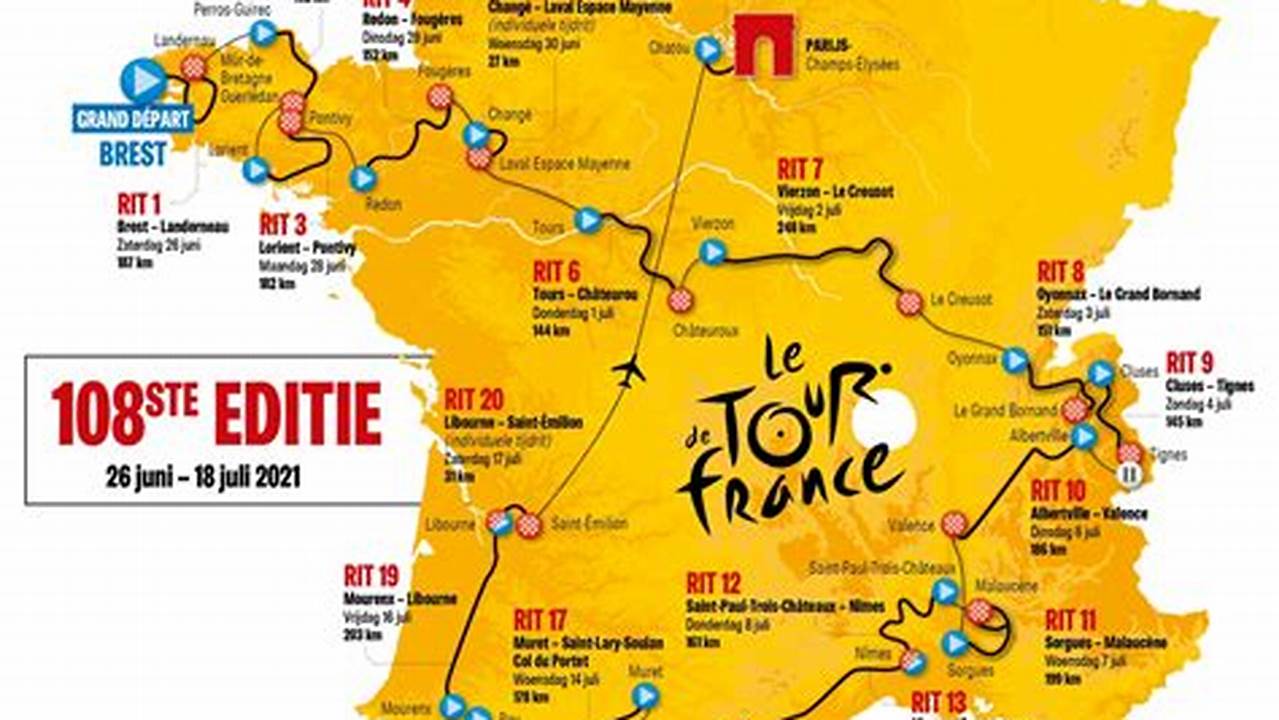 Tour De France 2024 Route Map