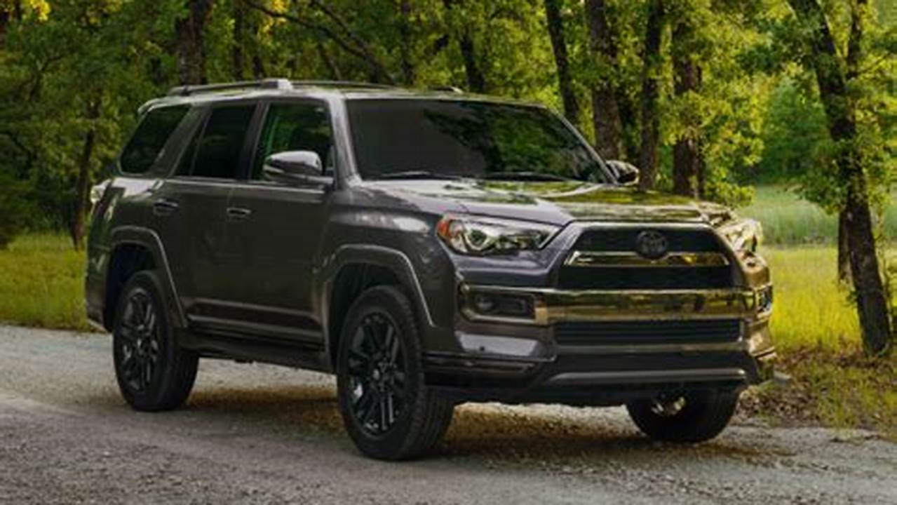 Toyota 4 Runner 2024 Towing Capacity