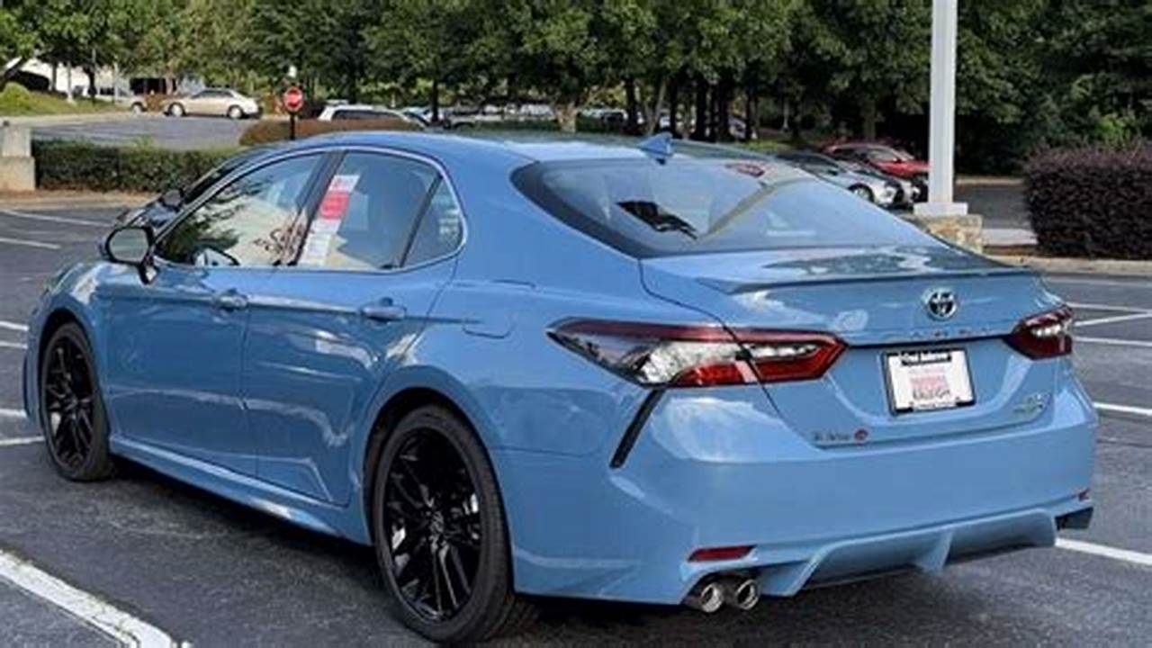 Toyota Camry Colors 2024
