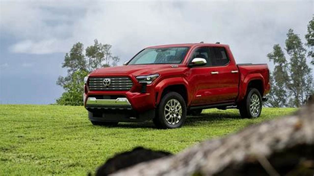 Toyota Tacoma 2024 Features And Specs