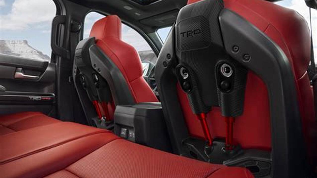 Toyota Tacoma 2024 Interior Trd Pro