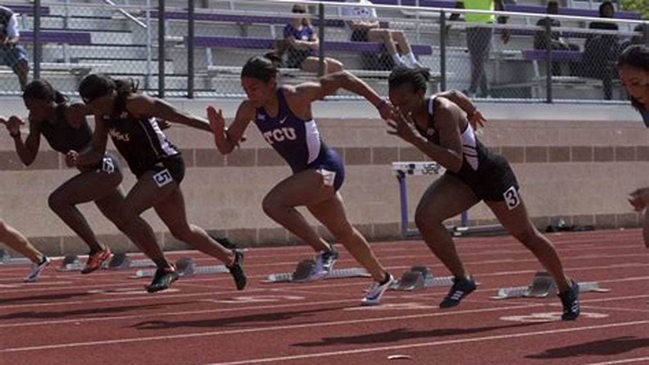 Track Events In Track And Field Events