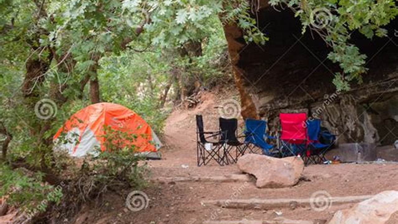 Tranquil Setting Amidst Nature, Camping