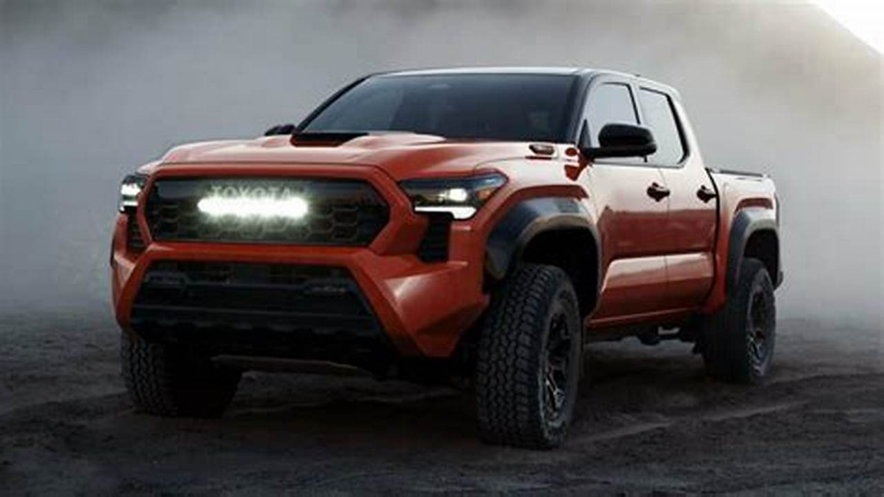 Trd With Bold Styling And Enhanced Performance., 2024