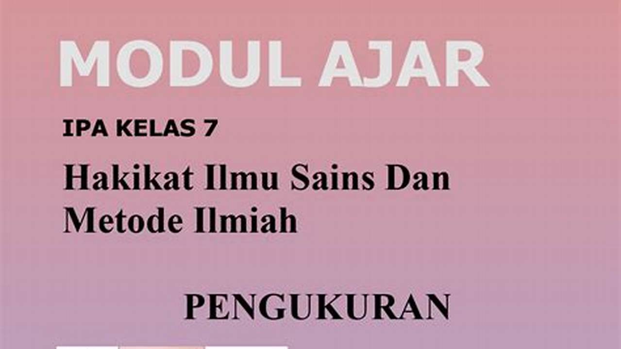 Tren Modul, Modul Ajar Kw