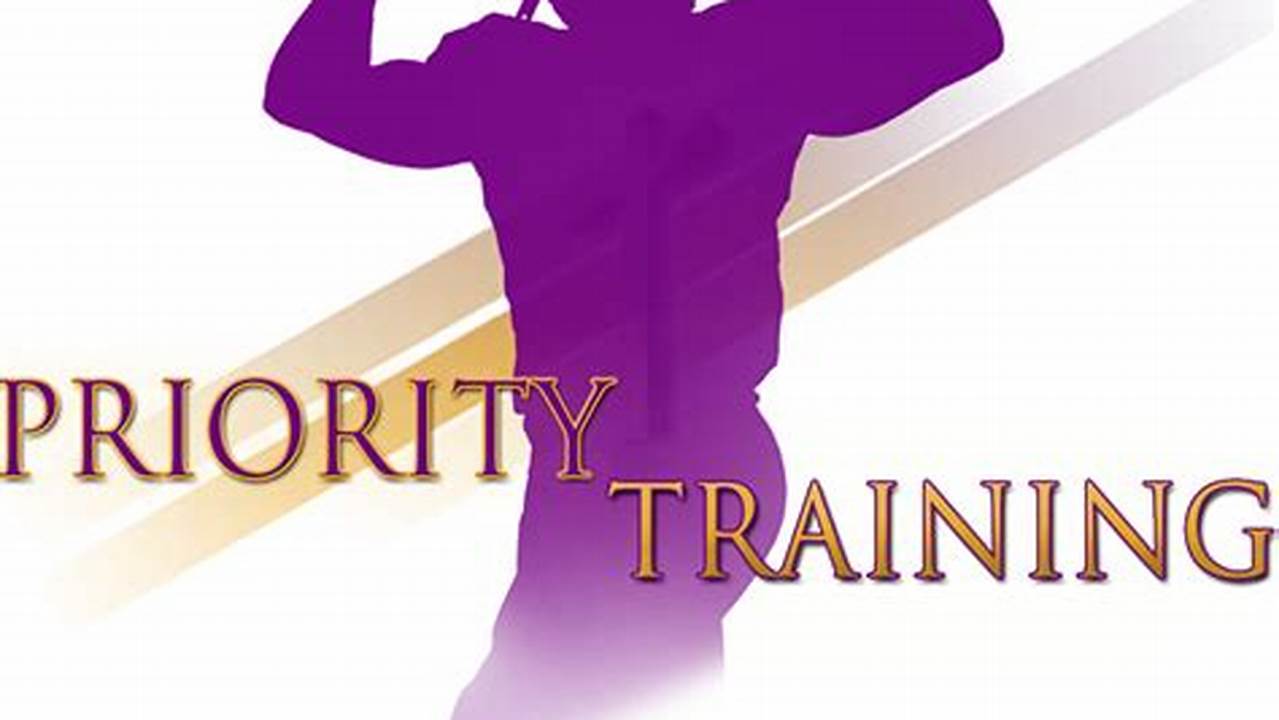 Trio Priority 5 Training 2024