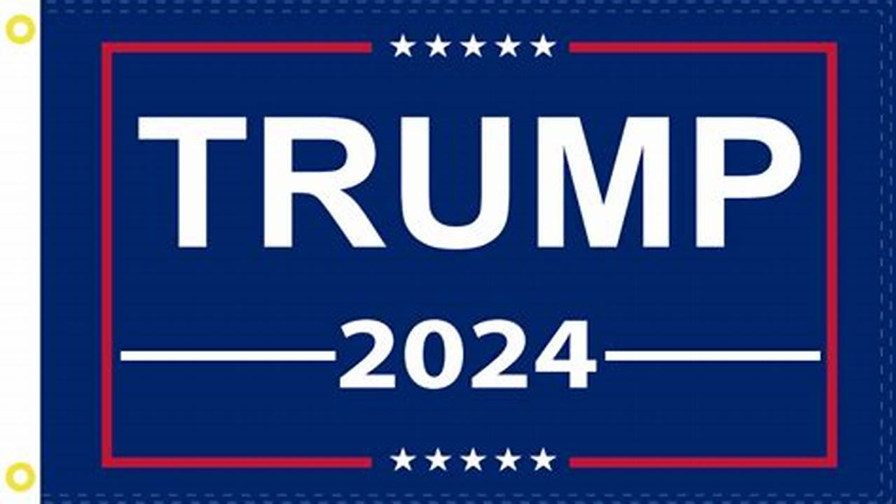 Trump 2024 Flag 2x3