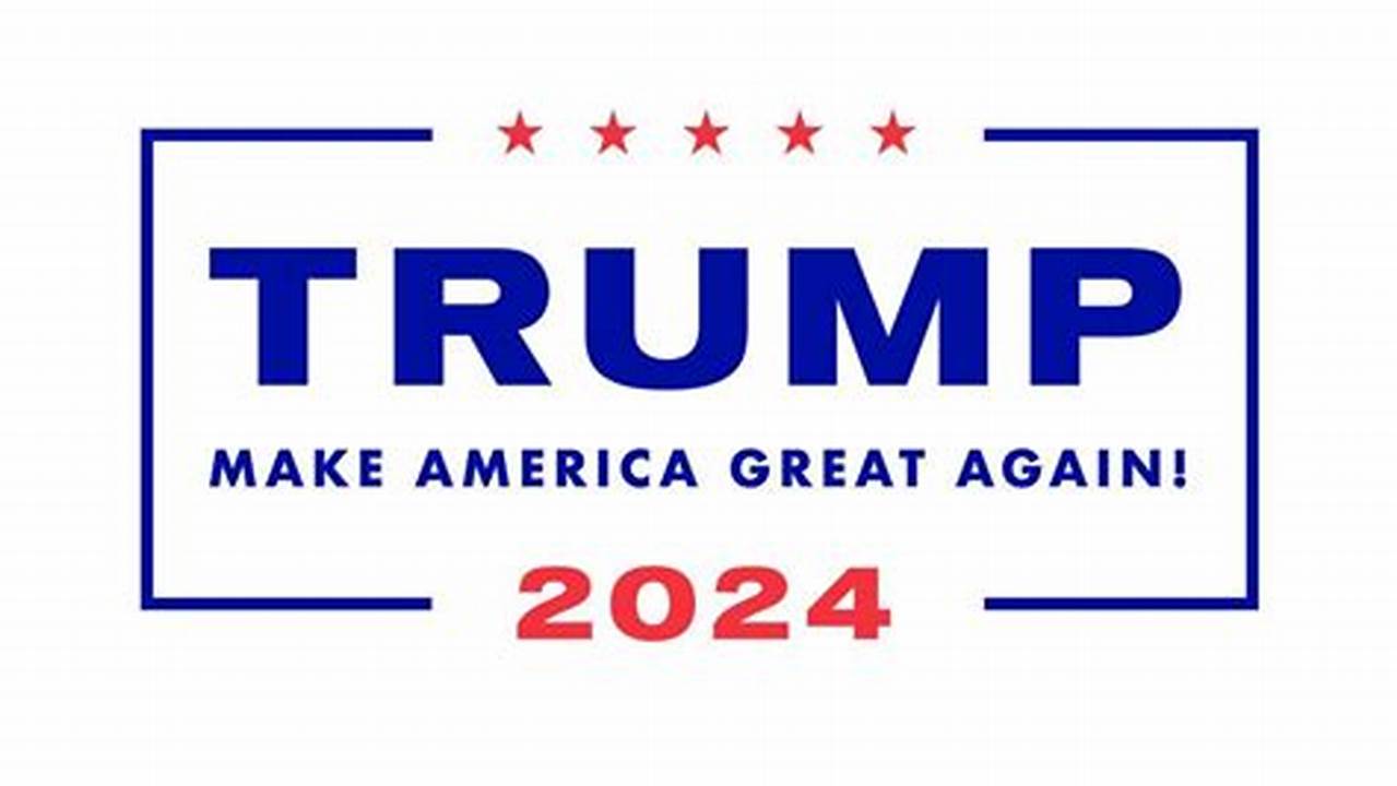 Trump 2024 Logo Svg