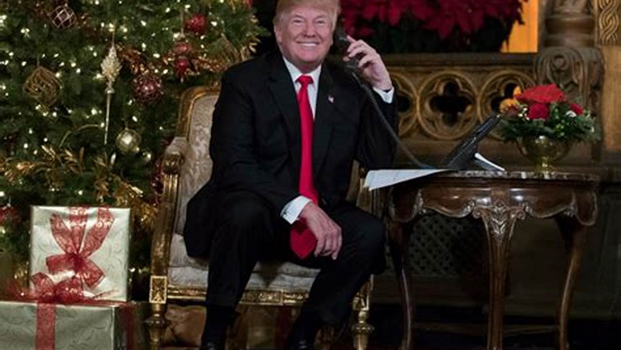 Trump Christmas Picture 2024
