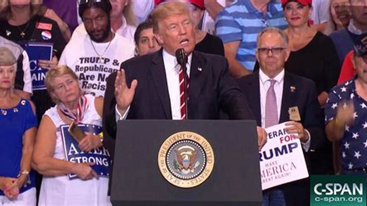Trump Speaks During A Campaign Rally In Rome, Georgia, On 9 March 2024., 2024