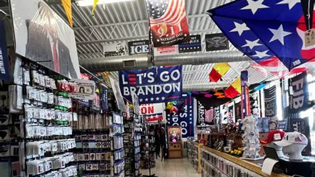 Trump Superstore Carries A Huge Variety Or Trump 2024 And Let&#039;s Go Brandon Products., 2024