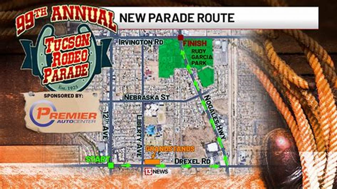Tucson Rodeo Parade 2024 Route
