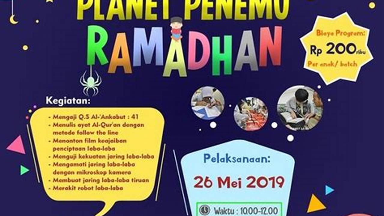 Tujuan Pembuatan Poster, Ramadhan
