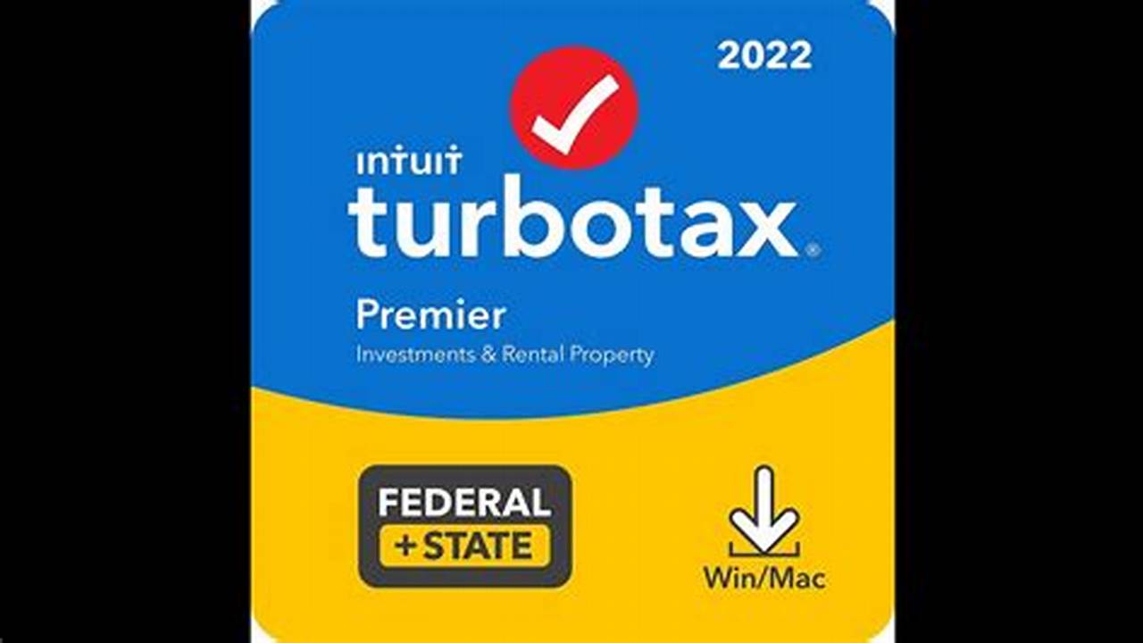 Turbotax 2024 Premier Download Amazon