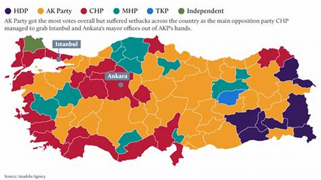 Turkey 2024 Map