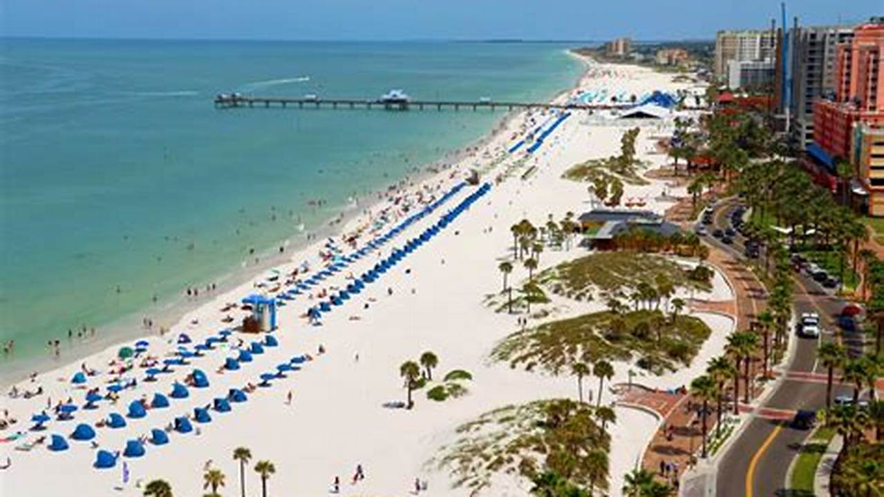 Two Major Midwestern Hubs, Illinois And Michigan, Were The Most Interested In Vacationing In Clearwater, Florida For Spring Break., 2024
