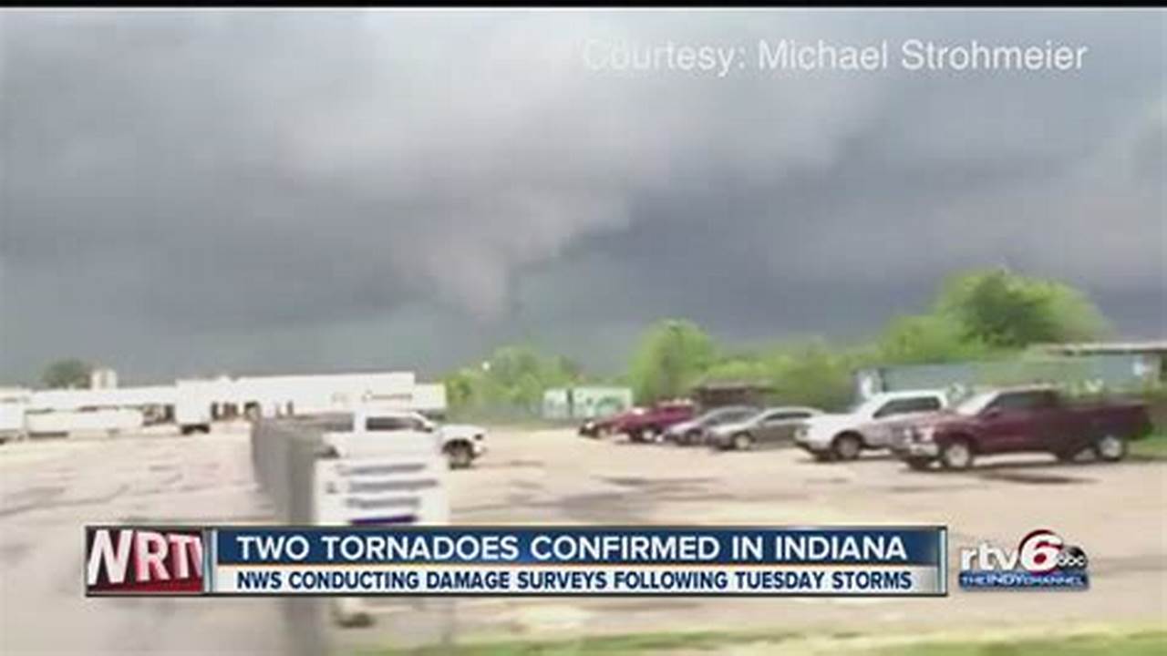 Two Tornadoes Were Confirmed Outside Of Madison, Indiana, One In Hanover And Another In Switzerland County, About 100 Miles Southeast Of Indianapolis, According To The Indiana Emergency., 2024