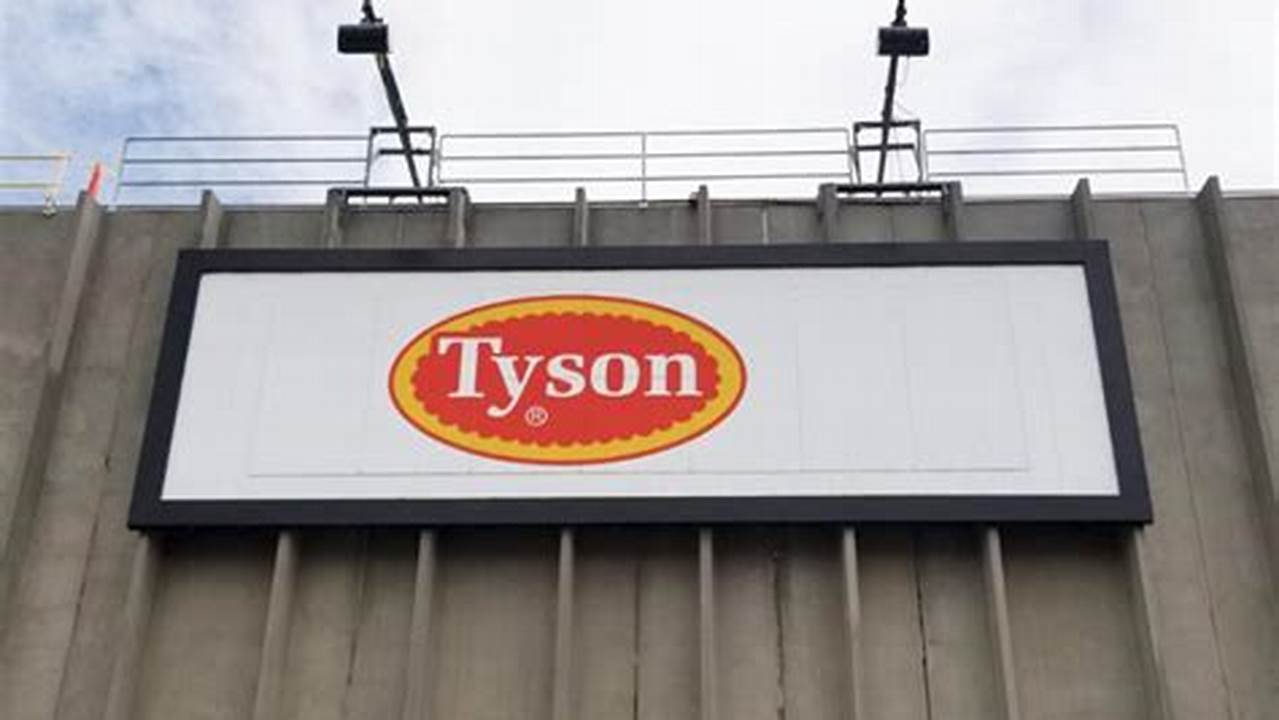 Tyson Closing Plants 2024 News