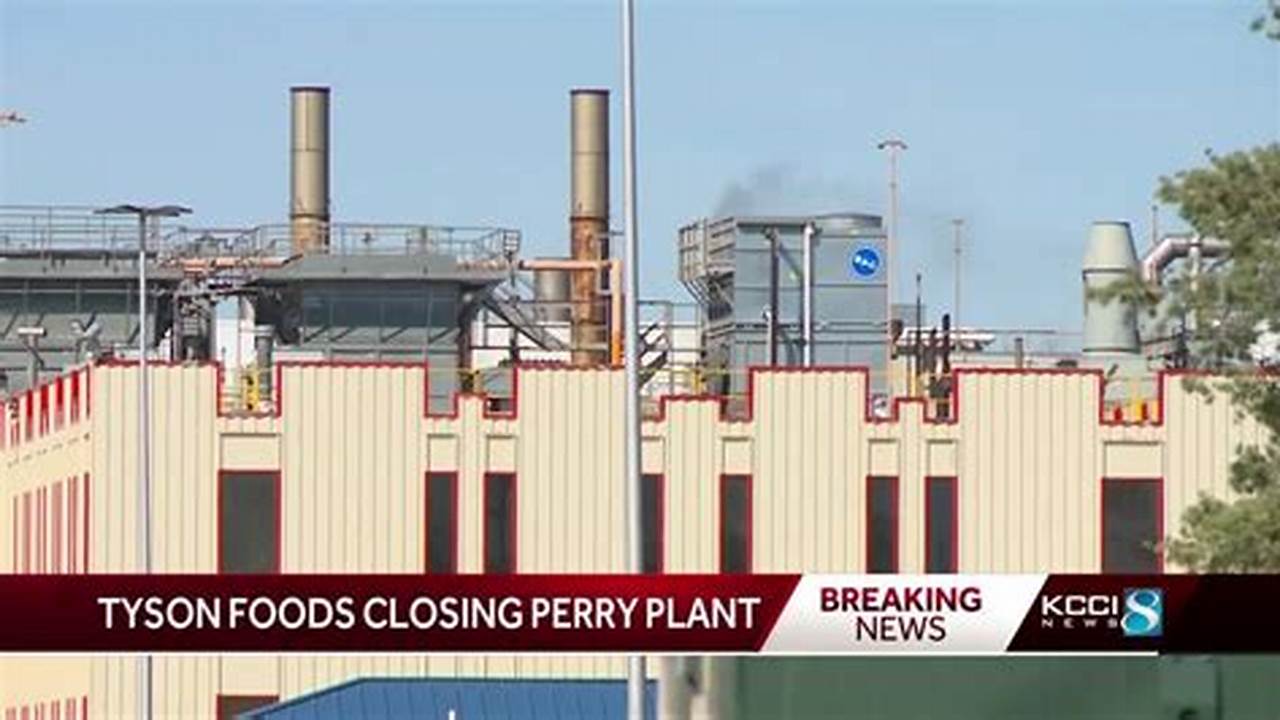 Tyson Foods Is Permanently Closing Down A Pork Packing Plant In Perry, Iowa—A Move Set To Impact Roughly 1,200 Workers At The City’s Largest Employer., 2024