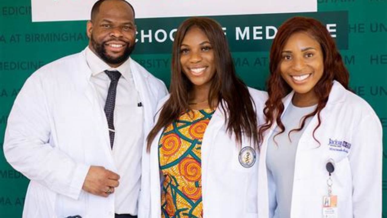 Uab Medical Students Gathered With Family, Friends, And Heersink School Of Medicine Faculty., 2024