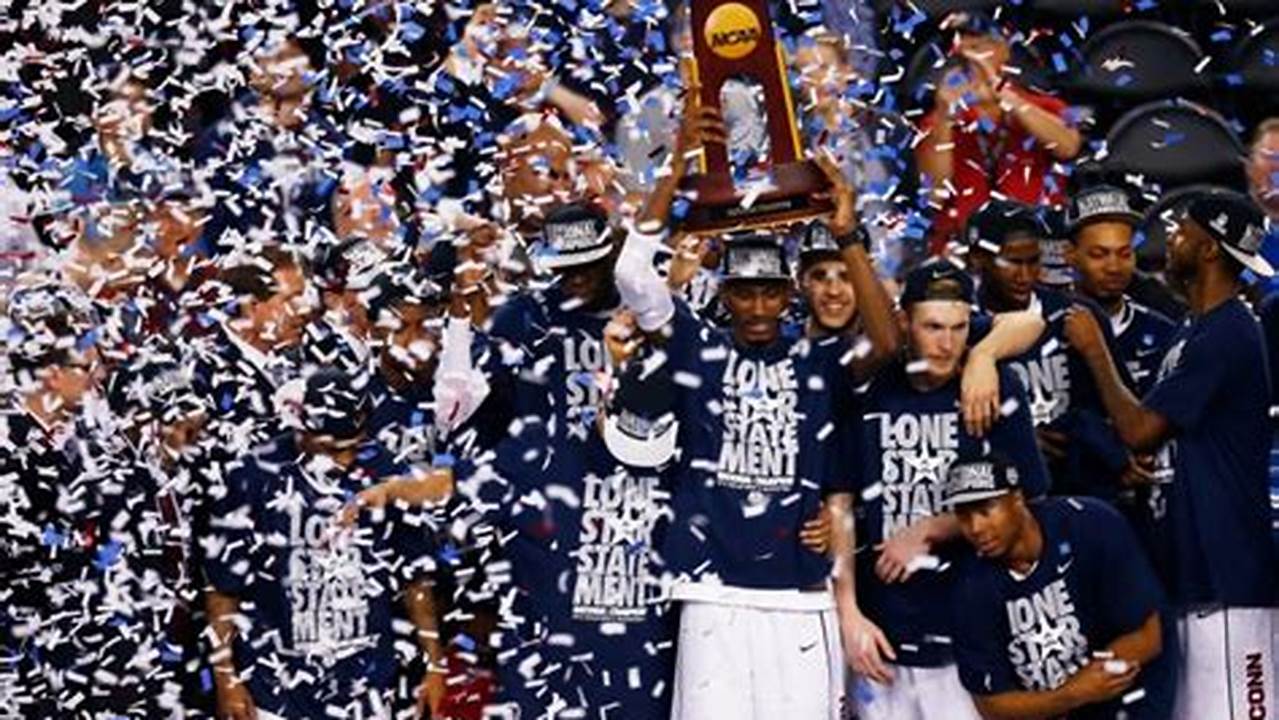 Uconn&#039;s Men&#039;s Team Is Favored To Win Its Second Ncaa Basketball National Title In A., 2024