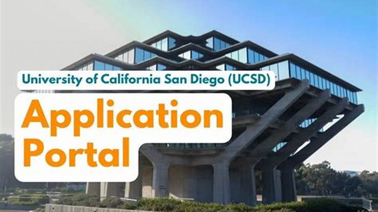 Ucsd&#039;s Applicant Portal Also Looks Different This Morning, They., 2024