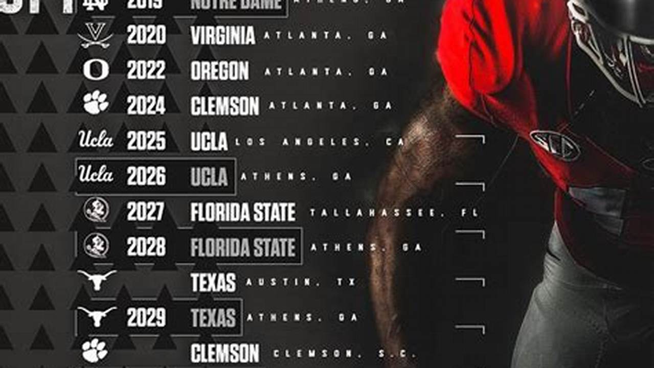 Uga Football Schedule 2024