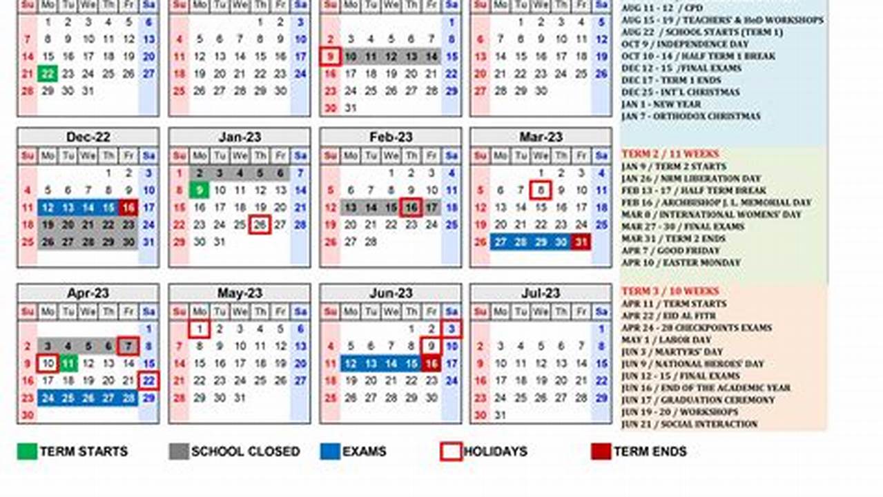 Uganda Academic Calendar 2024