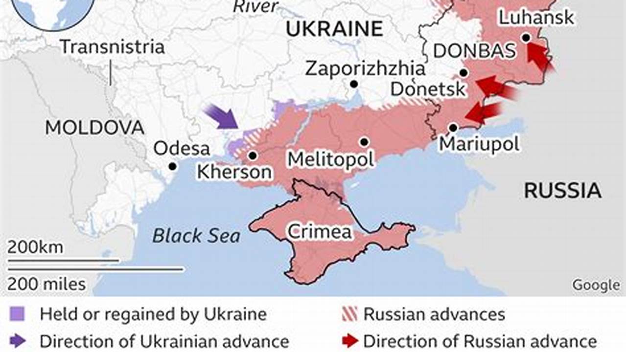 Ukraine War Map June 2024