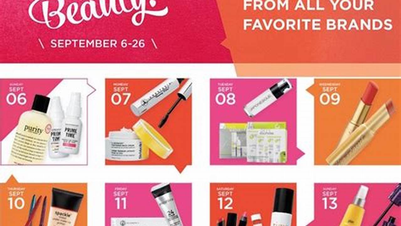 Ulta 21 Days Of Beauty 2024 Preview