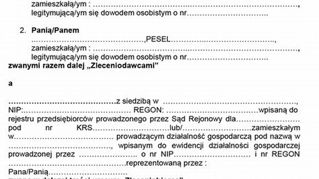 Umowa Zlecenie Jaki Dokument Przedłozyc Zusowi O Latach Pracy