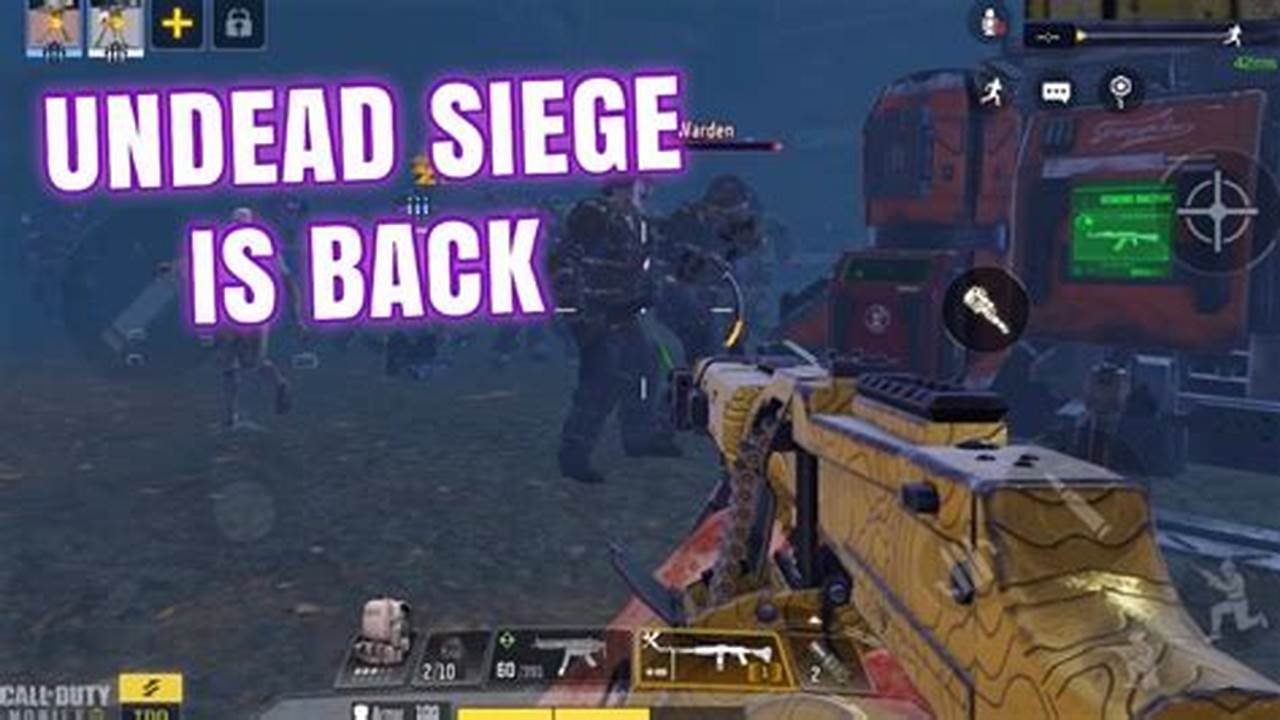 Undead Siege Cod Mobile 2024