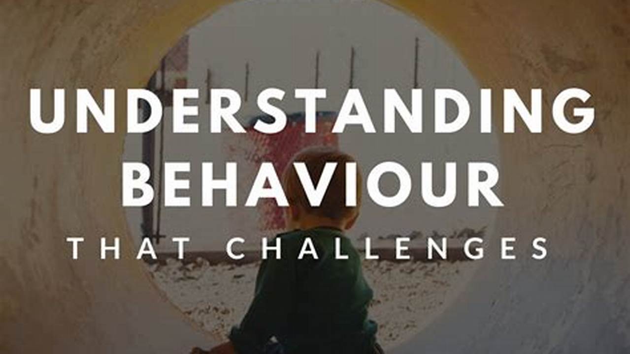 Understanding Behaviour Conference 2024 Agenda