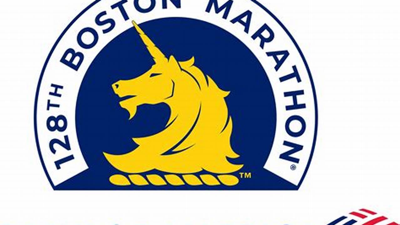Unicorn Boston Marathon Logo 2024